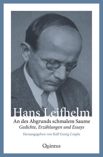 Thumbnail - An Des Abgrunds Schmalem Saume | Hans Leifhelm | 2022 | Deutsch