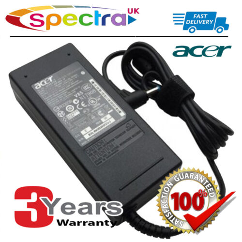 Genuine Original Acer Aspire Laptop AC Adapter Power Supply Charger Lead 01 - 第 1/3 張圖片