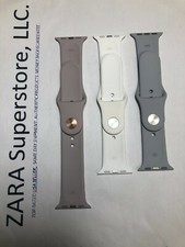 GENUINE Apple Watch 38mm SPORT BAND VARIOUS COLORS- LOT OF 3