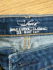 EUC Levis Bold Curve Classic Boot Cut Womens Jeans Size 16/33 Blue Dark Wash — photo 2