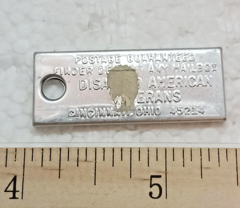 1969 DAV Nebraska License Plate Key Chain FOB Tag - 1-D9102 | eBay