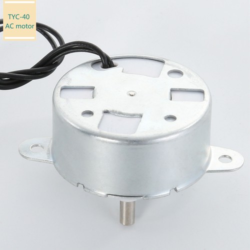 TYC-30/40 6/12V AC MOTORE SINCRONO 5RPM Decorazione Fiore Ottico - Foto 11 di 11