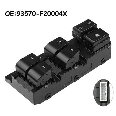Master Electric Window Switch for 2017-2020 93570-F20004X 93570F20004X U2Y5