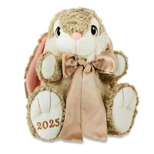Way to Celebrate! Easter 2025 Hoppy Hopster Bunny Rabbit Plush Stuffed Brown New