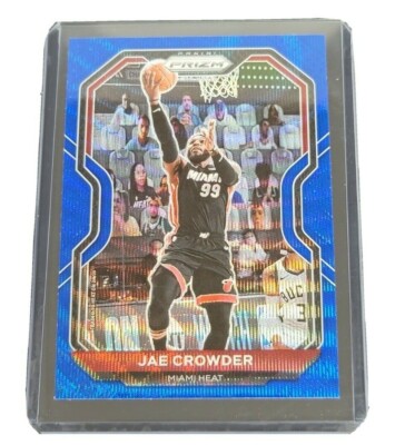 2020-21 PANINI PRIZM BASKETBALL TMALL JAE CROWDER BLUE WAVE SP NO. 146