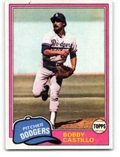 1981 Topps #146 Bobby Castillo NM Near Mint Dodgers