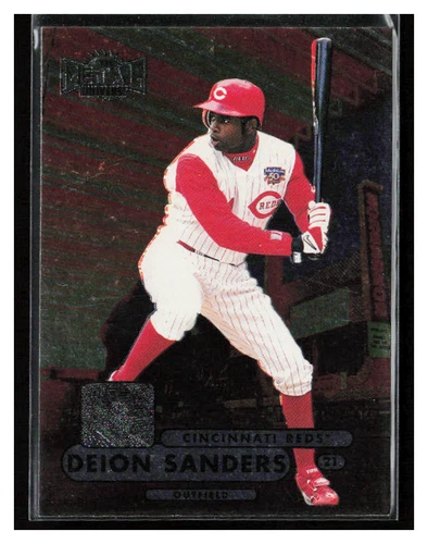 1998 Metal Universe #99 Deion Sanders