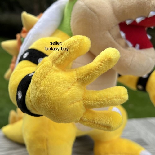 28cm Super Mario Bros Wonder Bowser Koopa Plush Boss Stuffed Toy Doll Xmas Gifts - Picture 4 of 7