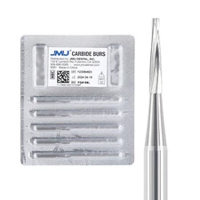 JMU Dental Carbide Burs FG 169L 170 171 172 High Speed Taper Fissure Midwest 5pc