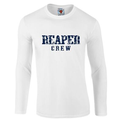Langarm-T-Shirt Reaper Crew inspiriert von Sons of Anarchy TV Gangfahrrad Samcro