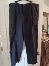 MENS GALLS TAC FORCE RIPSTOP TACTICAL PANTS Navy XL Adjustable waist