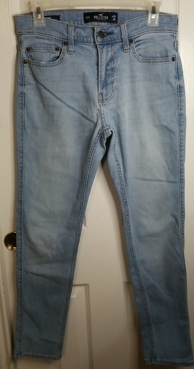 Hollister Men's Size 29X29 (Tag 29X30) Skinny Advanced