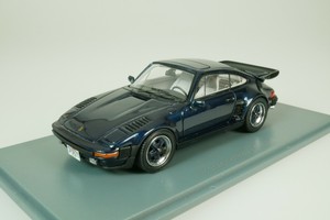 Porsche-930-Turbo-Se-Flatnose-USA-1987-Dark-Blue-1-43-Neo-43273-New