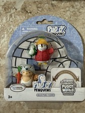 Pudgy Penguins Giraffe Skin Teddy Bear Toy Figures 2-Count Limited Edition
