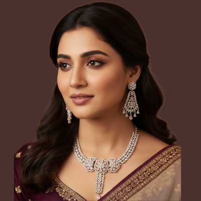 indischer Kunstschmuck Mode Halslos Desi Schmuck 