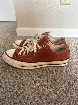 Converse Chuck 70 1970 Low Red Ivory  fire Pit  Men s 9.5 Women s 11.5