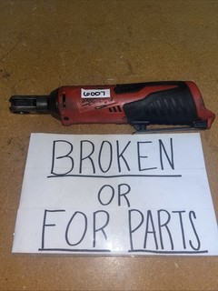 Trinquete inalámbrico BROKEN Milwaukee M12 3/8 pulgadas 2457 20 rojo/negro 6007
