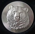 Scottsdale Mint 1 oz Silver STACKER® - Grizzly Bear .999 Pure lot of 5