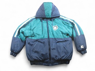 Vintage Starter Seattle Mariners Jacket Mens XL Teal Navy MLB