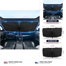 Car Windshield Sun Shade,Foldable Car Shade Umbrella for Blocking Sunlight ...