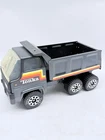 Vintage 1980s Tonka Heavy Duty Pressed Steel Dump Truck GVW 35000 Glitter