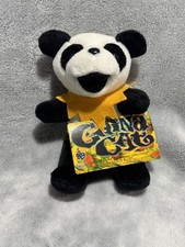 GRATEFUL DEAD BEAN BEAR CHINA CAT PANDA LIQUID BLUE BEANIE BEAR PLUSH TOUR MERCH