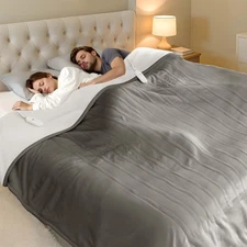 Heated Blanket Queen Size - 84" x 90" Electric Blanket with 5 Heat Settings, ...