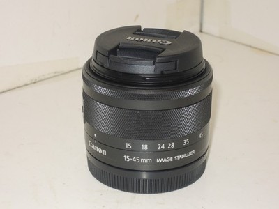 Excellent used Canon EOS-M 15-45mm Lens - Black