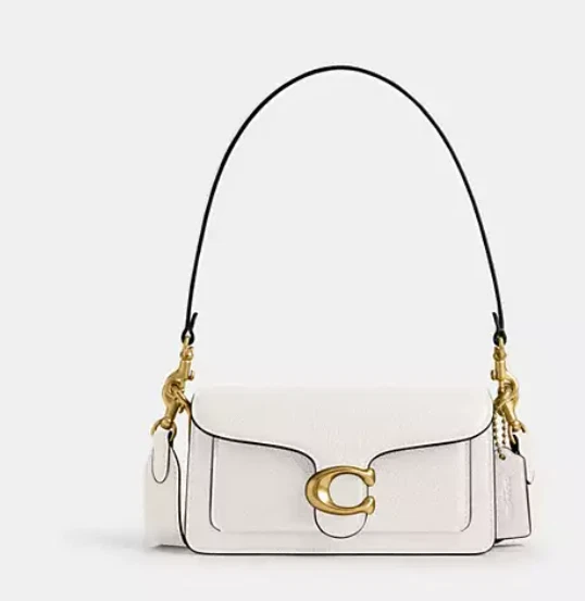 ТРЕНЕР 73995 через плечо TABBY наплечная сумка 26 Дамская сумка 2WAY мел белая кожа - Изображение 2 из 4