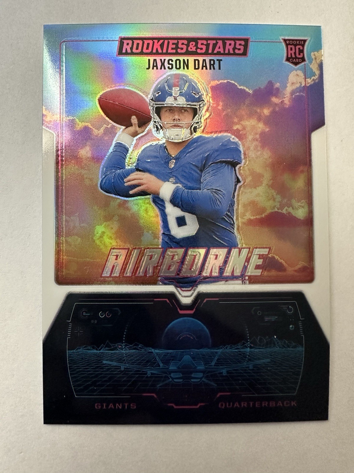 2025 Panini Rookies & Stars JAXSON DART (RC) Airborne White /149