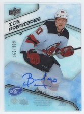2019-20 Upper Deck Ice Premieres Autographs /399 Jesper Boqvist  New Jersey