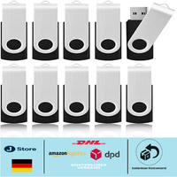 Metall Usb-Stick 2GB | 10Er Set | 360° Drehbar