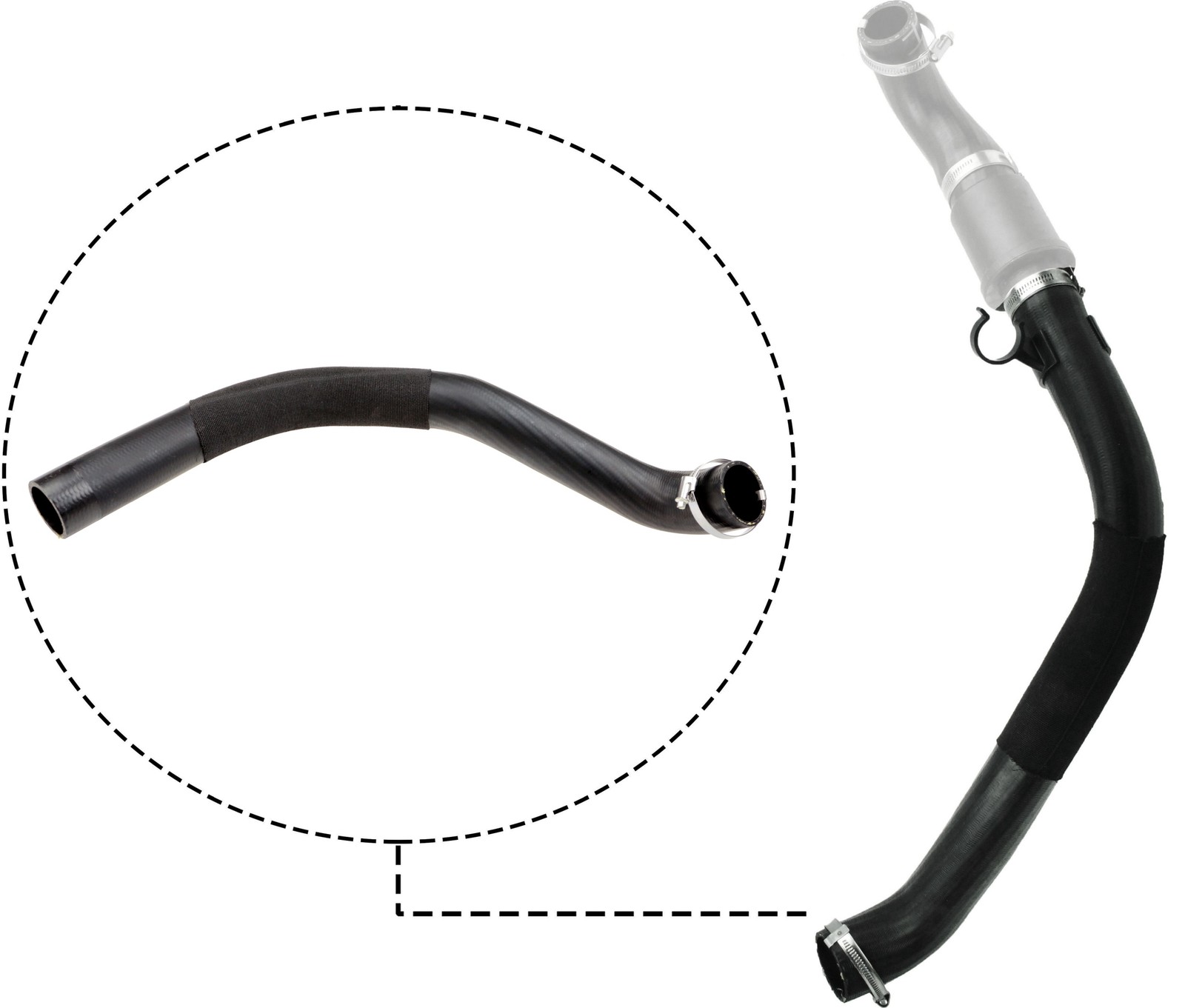 GATES 09-0623 Charger Air Hose for FORD,FORD AUSTRALIA - Image 10