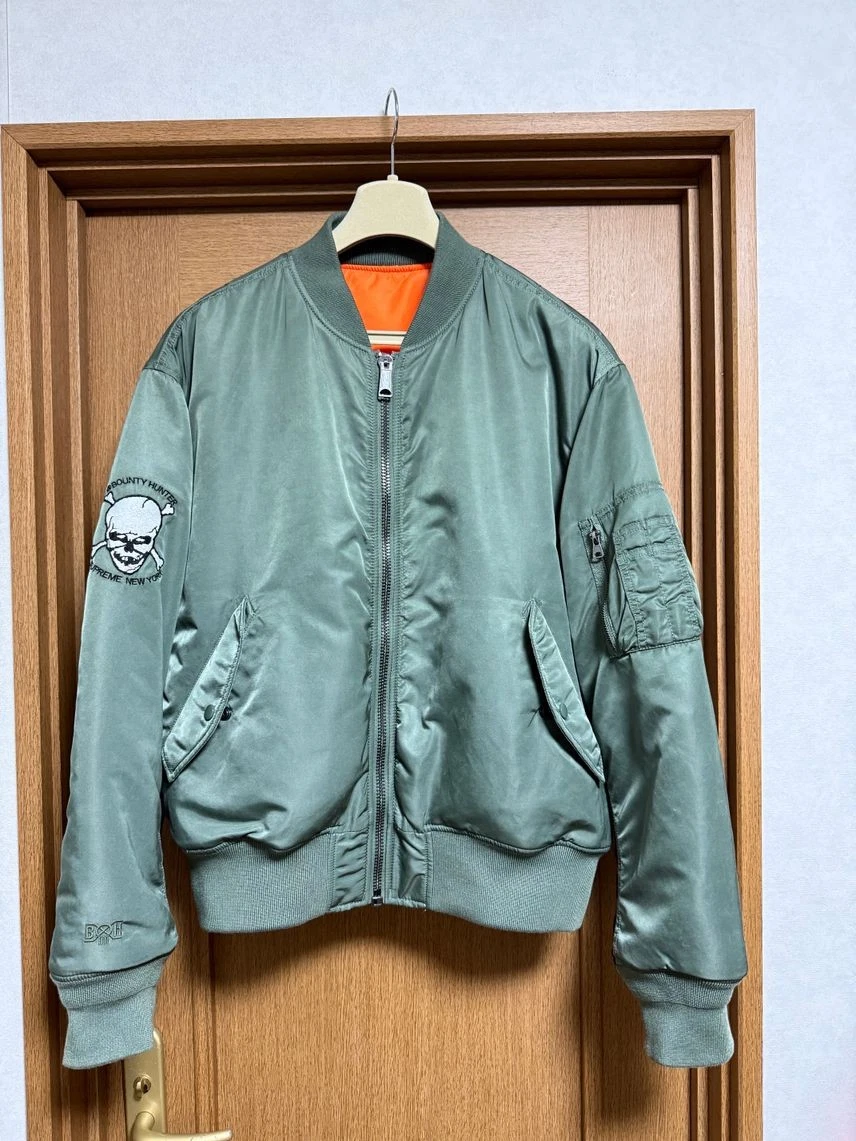Veste Supreme Bounty Hunter Ma 1 olive