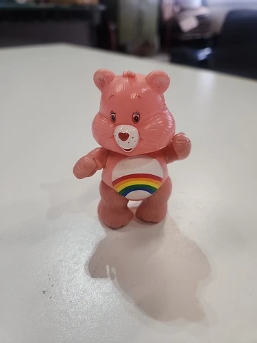 Vintage Care Bears Poseable Figure Cheer Bear 1983 Kenner Rainbow ¿