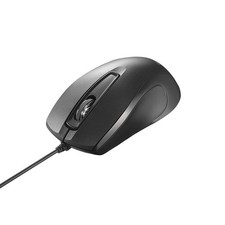 3-Button Wired BlueLED Heavy-Duty Business Mouse, Black, BSMBU2BKZ