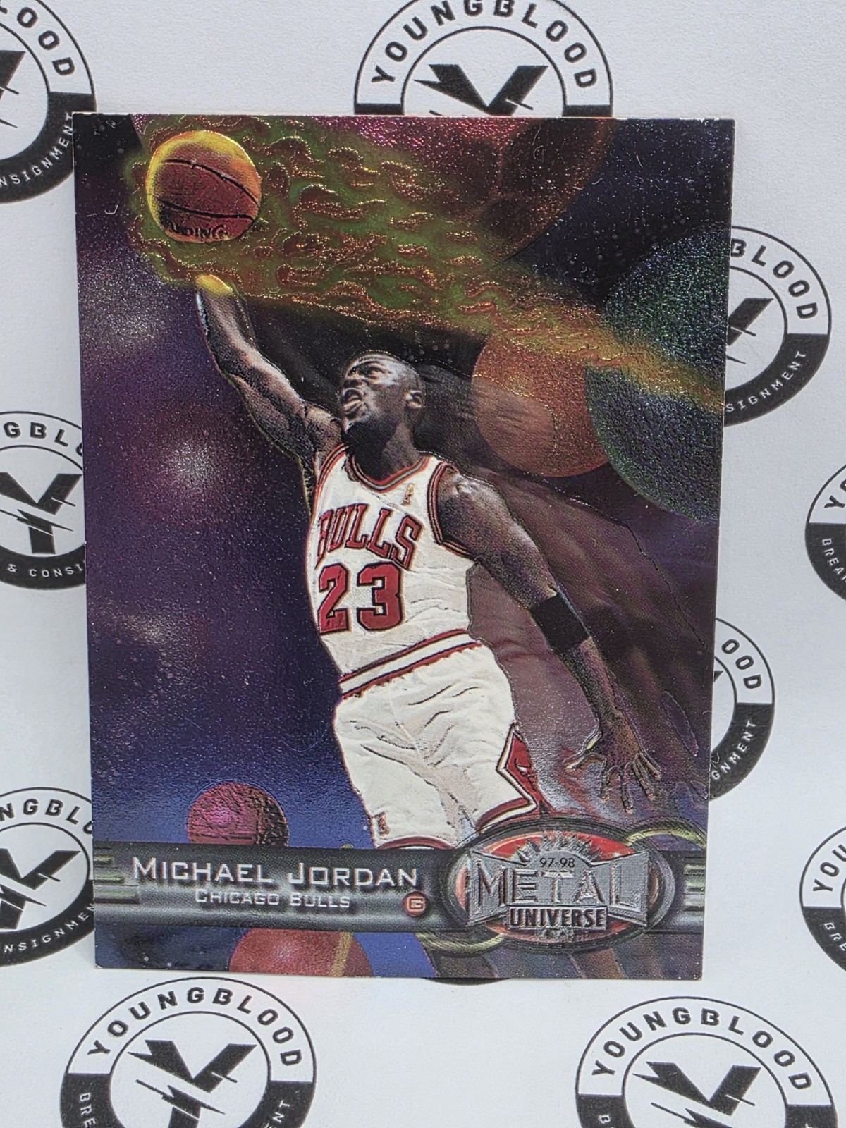 Michael Jordan 1997 Metal Universe #23 Base Price Guide - Sports