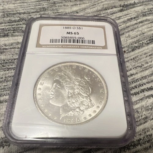 Morgan Dollar 1885 New Orleans $1 Silver Coin NGC MS65 Uncirculated KM#110