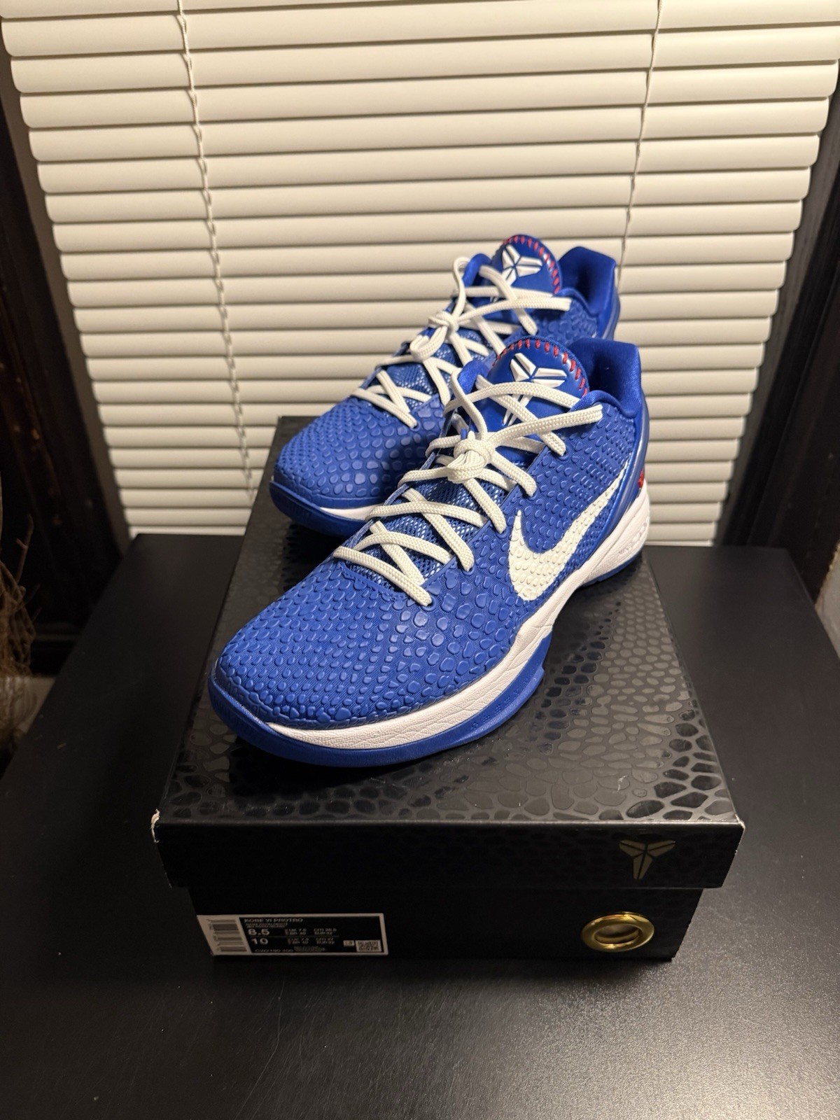 Nike Zoom Kobe 6 Protro Dodgers Size 8.5 VNDS - image 14
