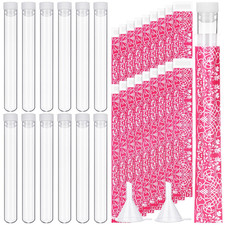 38PCS Tampon Travel Tube Set Reusable Plastic Containers for Women FROM USA