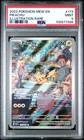 Pikachu Illustration Rare Pokemon Mew En-151 173/165 PSA 9