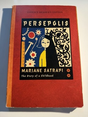 PERSEPOLIS Marjane Satrapi 洋書 グラフィックノベル Persepolis The Story Of A Childhood Advance Reader's Edition