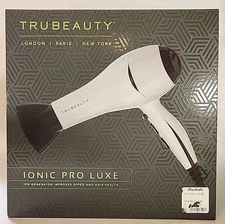 Trubeauty Ionic Pro Luxe Hair Dryer With Concentrator Nozzle 