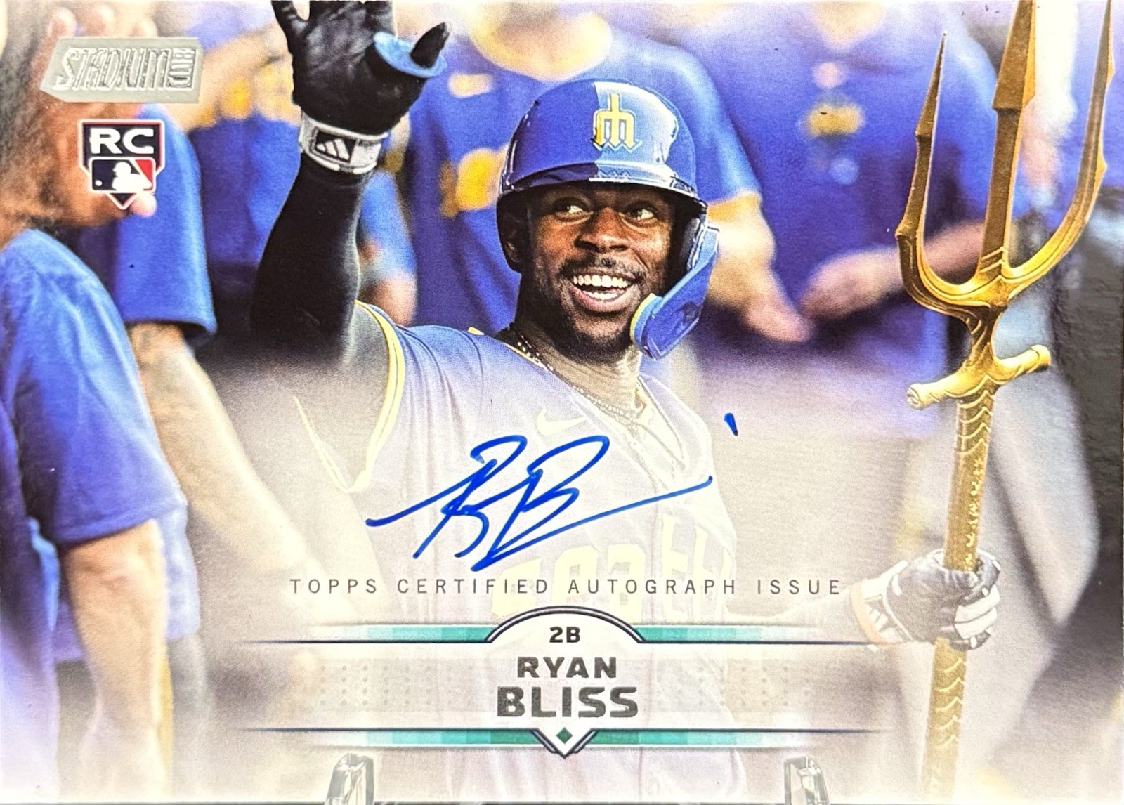 2025 Topps Stadium Club - Autographs Ryan Bliss #SCBA-RB (AU, RC)