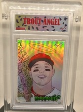 Monstrosity Mike Trout ?Angel Trout? 1 Of 1 Art Piece Card