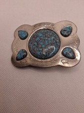 Vintage Western Belt Buckle Fully Functional.