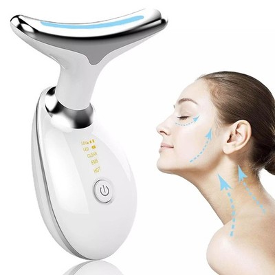 Gesicht Massagegerät EMS Facelifting V Shape Hautstraffung Gua Sha Doppel-Kinn