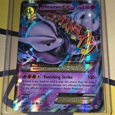 Pokémon TCG Mega Mewtwo EX Full Art Ultra Rare Holo 63/162 BREAKthrough