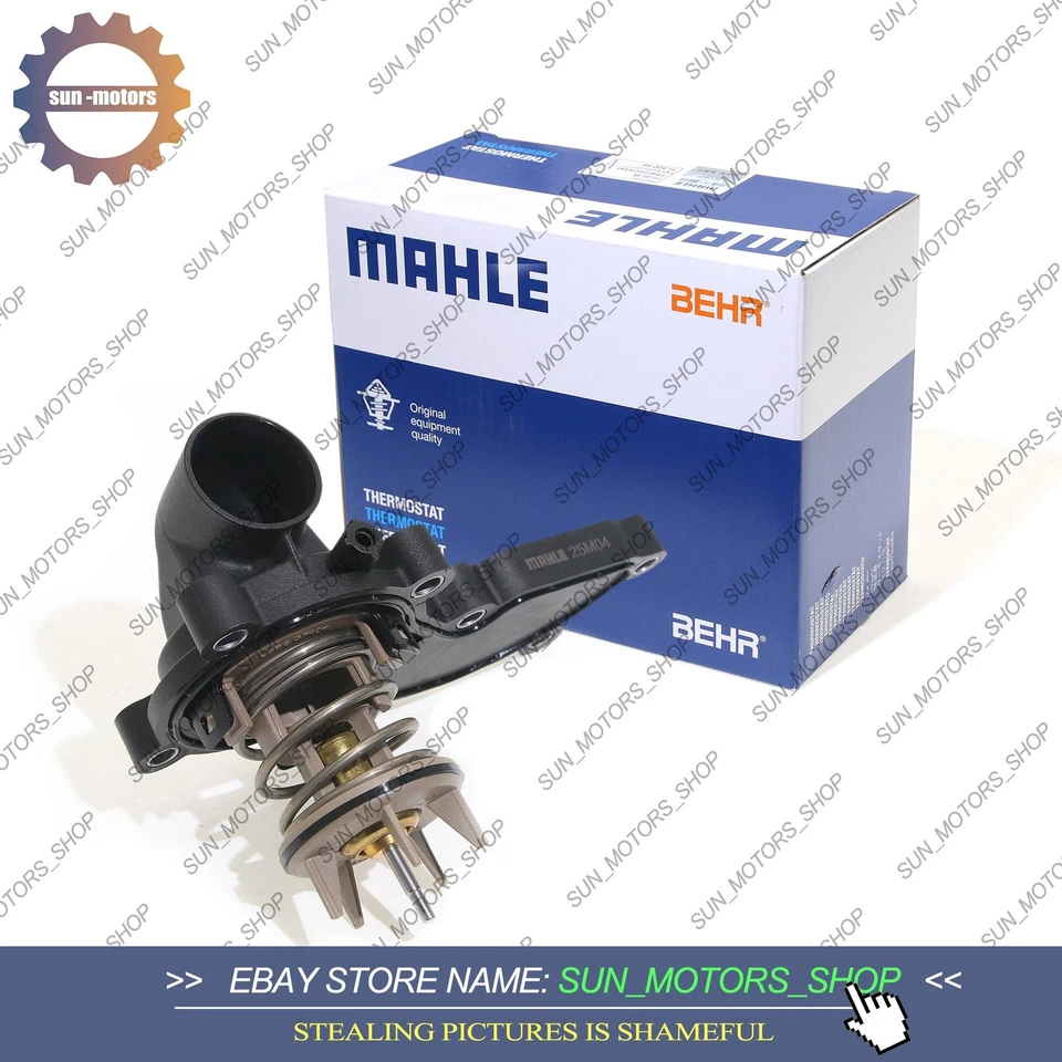 Mahle Engine Coolant Thermostat For VW Audi S4 S5 A6 A7 Q7 3.0 TFSI 06E121111AD - Image 3 of 4