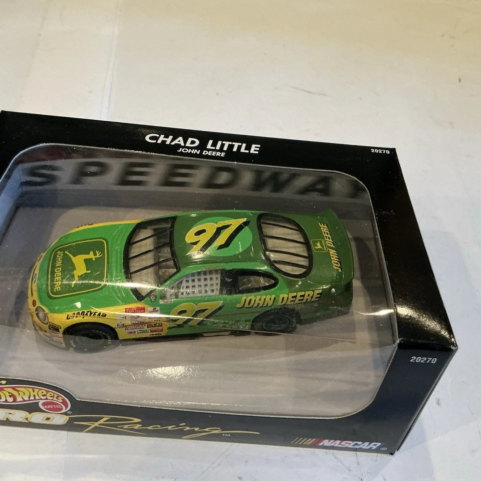 Hot Wheels Pro Racing NASCAR Chad Little #97 John Deere Ford 1997 1/43 Foto 2 de 2